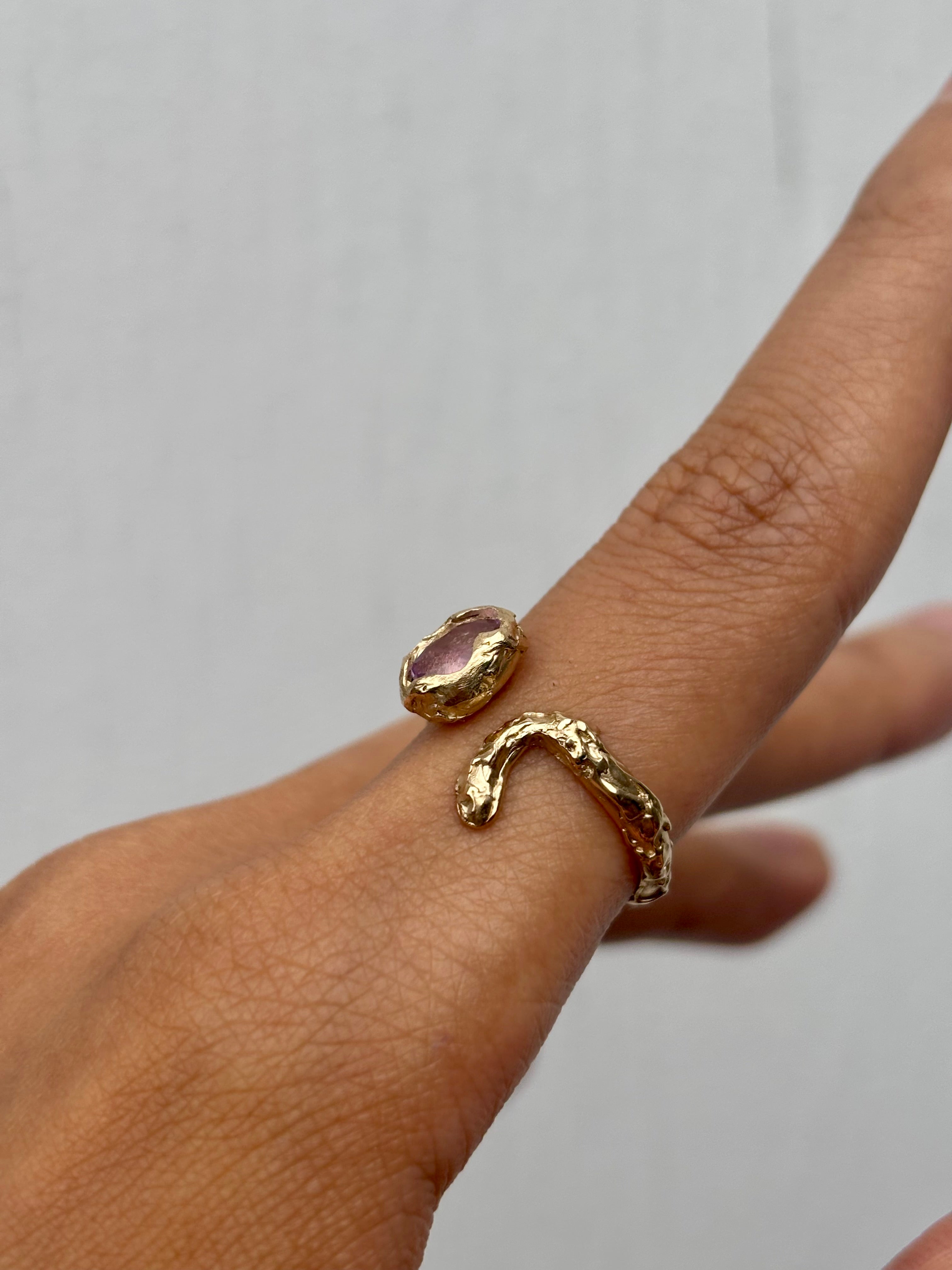 Formation Ring - Gold/Size O 1/2