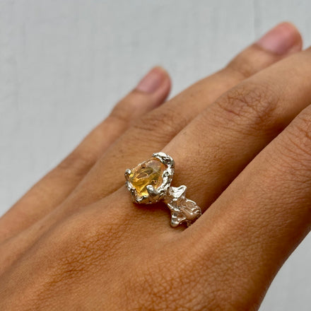 Size S - Ignite Ring - Yellow/Silver